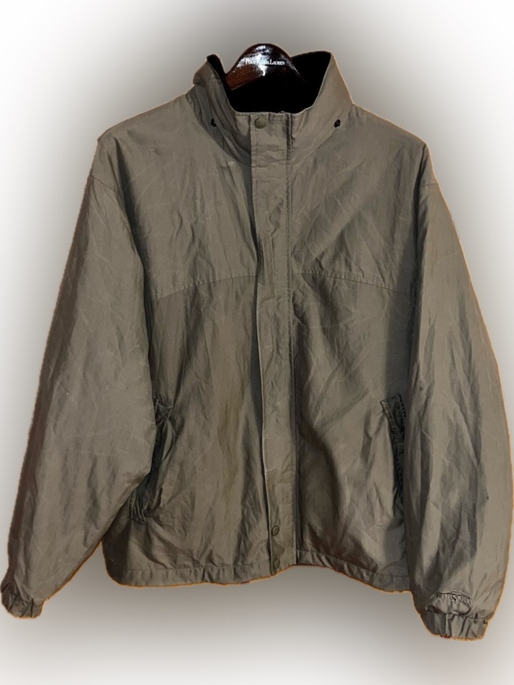 White Sierra Vintage 90s Fleece Lined Gorpcore Jacket Green Men's Medium M Coat